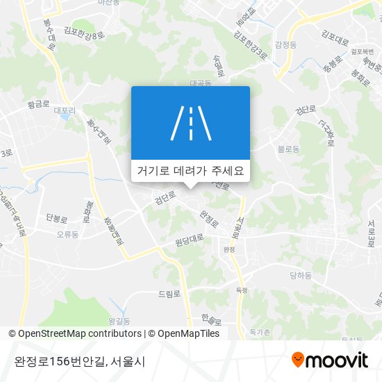 완정로156번안길 지도