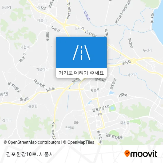 김포한강10로 지도