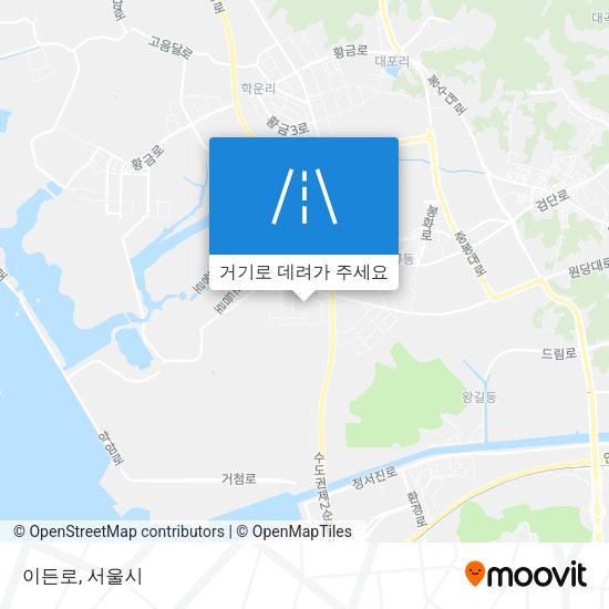 이든로 지도