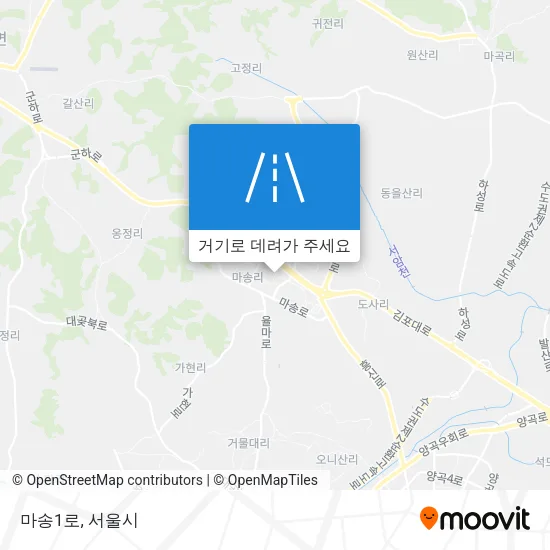마송1로 지도