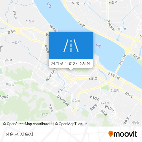 전원로 지도