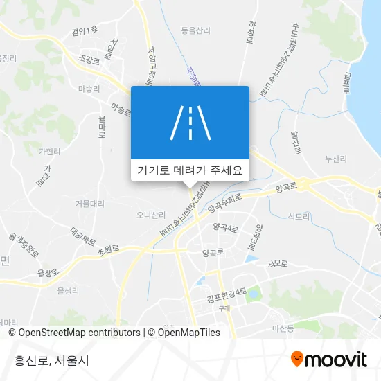 흥신로 지도