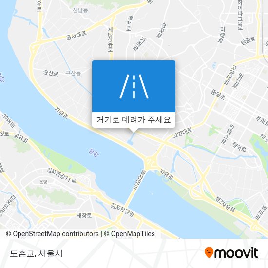 도촌교 지도