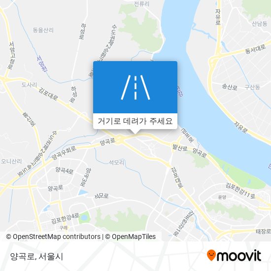 양곡로 지도