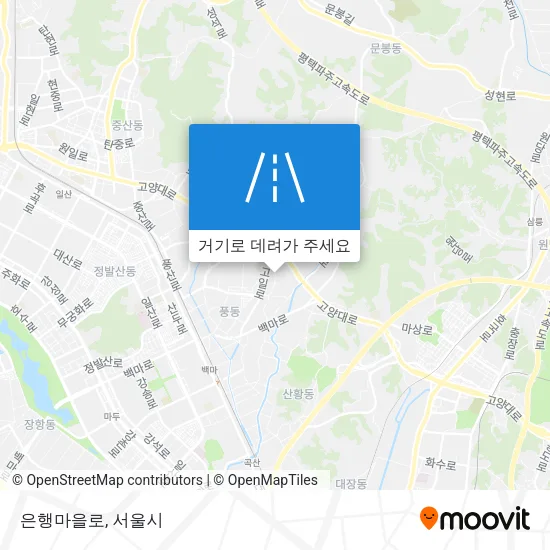 은행마을로 지도