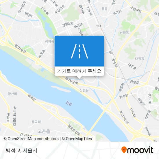 백석교 지도