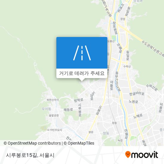 시루봉로15길 지도