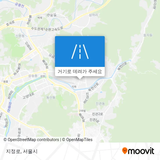 지정로 지도