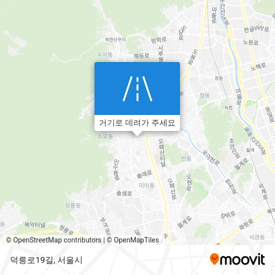 덕릉로19길 지도