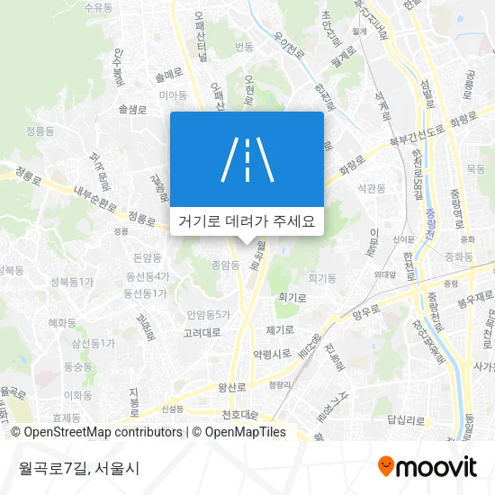 월곡로7길 지도