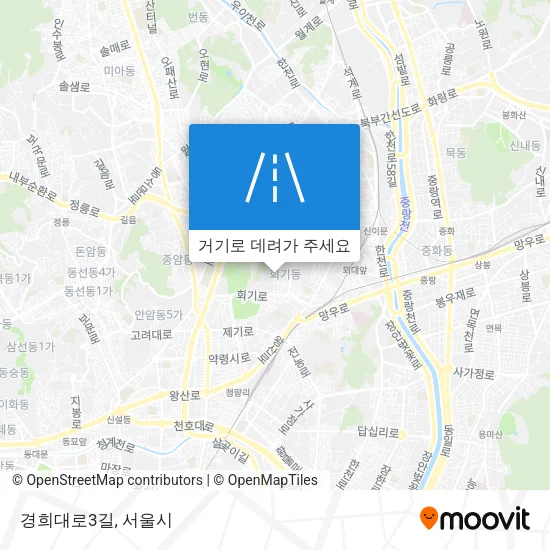 경희대로3길 지도