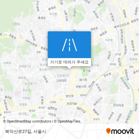 북악산로27길 지도