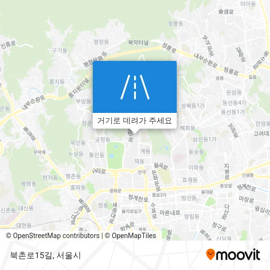 북촌로15길 지도