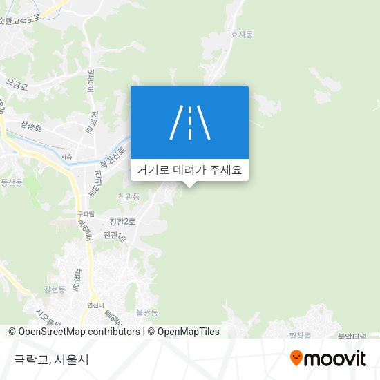 극락교 지도