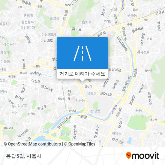 용답5길 지도