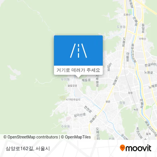삼양로162길 지도