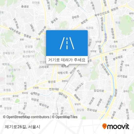 제기로26길 지도