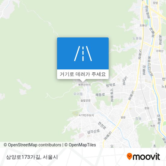 삼양로173가길 지도