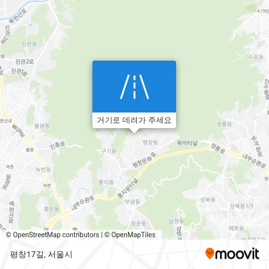 평창17길 지도