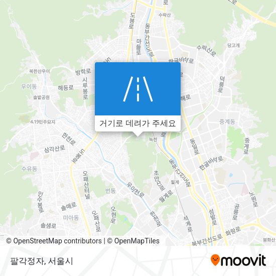 팔각정자 지도