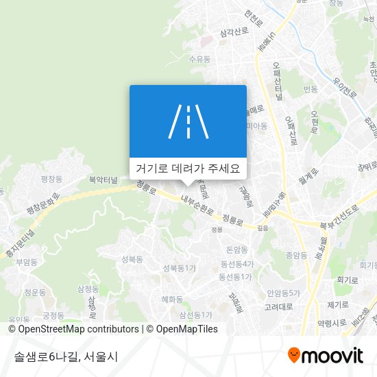 솔샘로6나길 지도