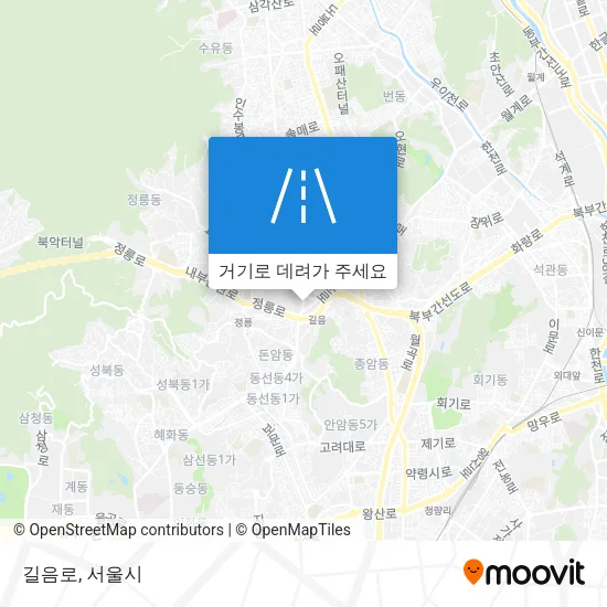 길음로 지도