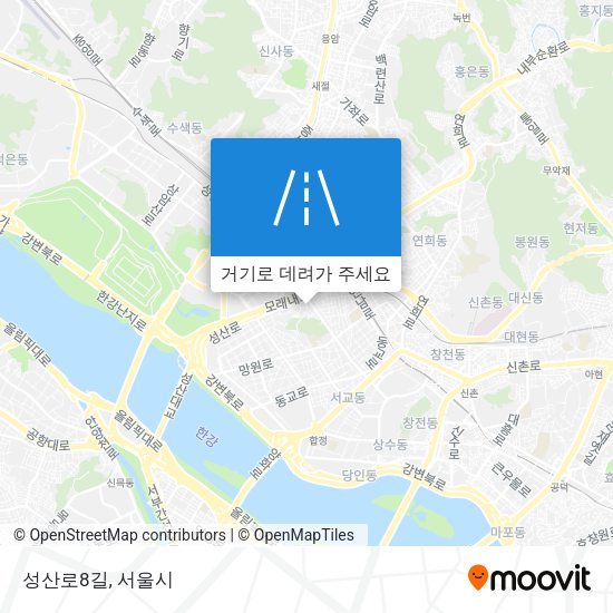 성산로8길 지도