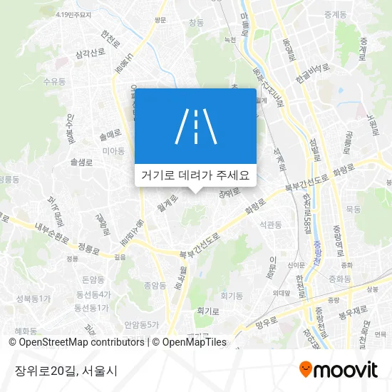 장위로20길 지도