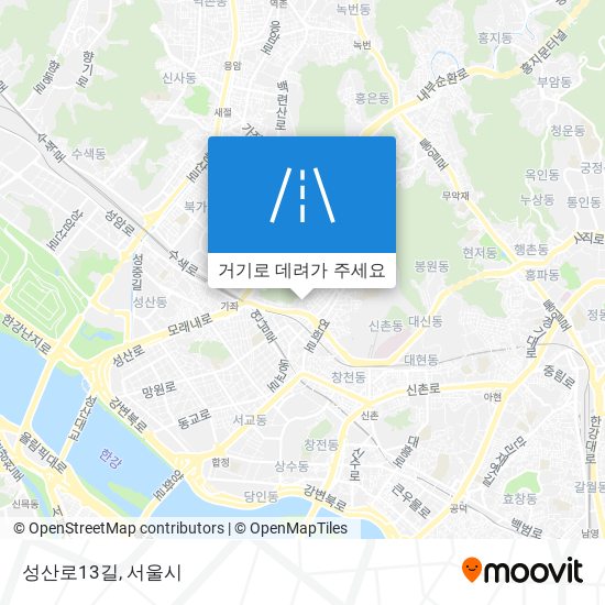 성산로13길 지도