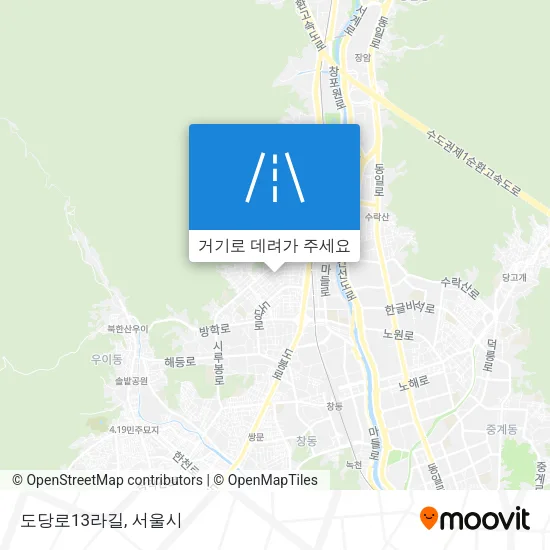 도당로13라길 지도