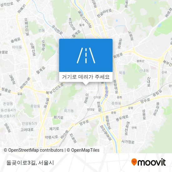 돌곶이로3길 지도