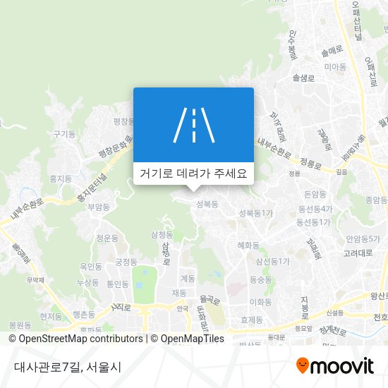 대사관로7길 지도
