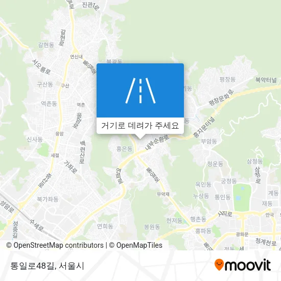 통일로48길 지도