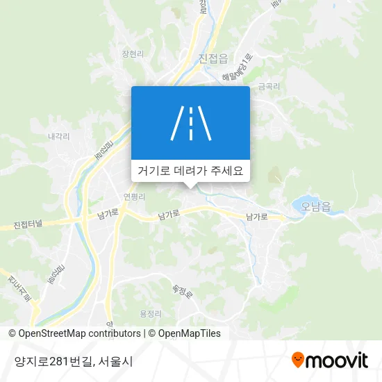 양지로281번길 지도