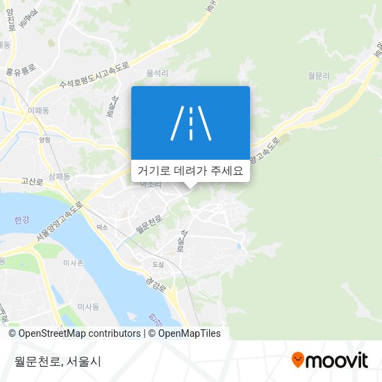 월문천로 지도