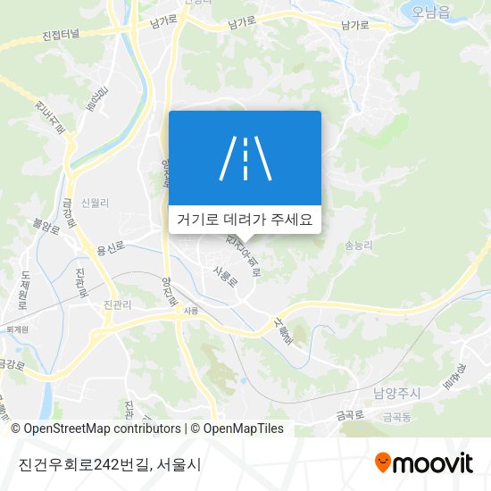 진건우회로242번길 지도