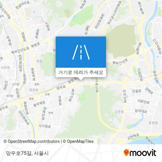 망우로75길 지도
