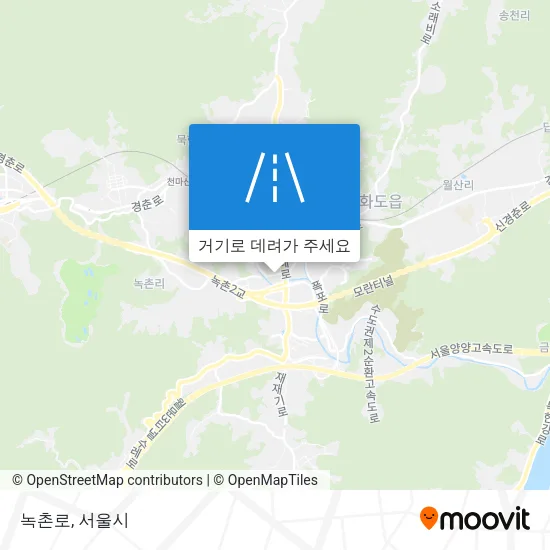 녹촌로 지도