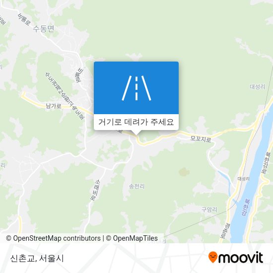 신촌교 지도