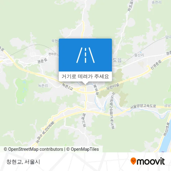 창현교 지도