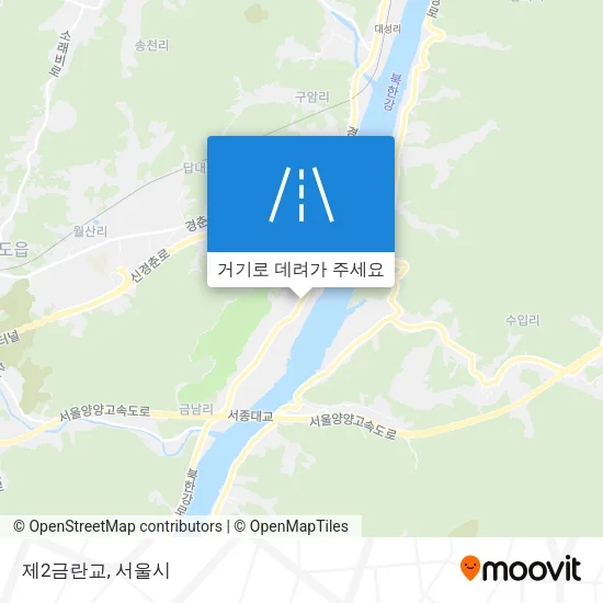 제2금란교 지도