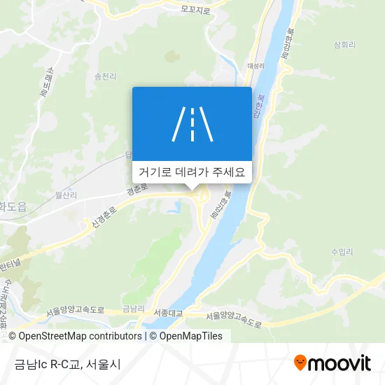 금남Ic R-C교 지도