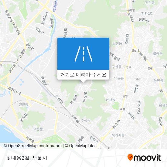꽃내음2길 지도