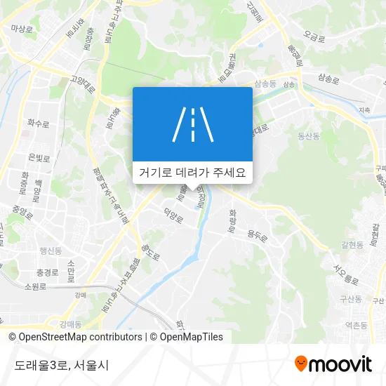 도래울3로 지도