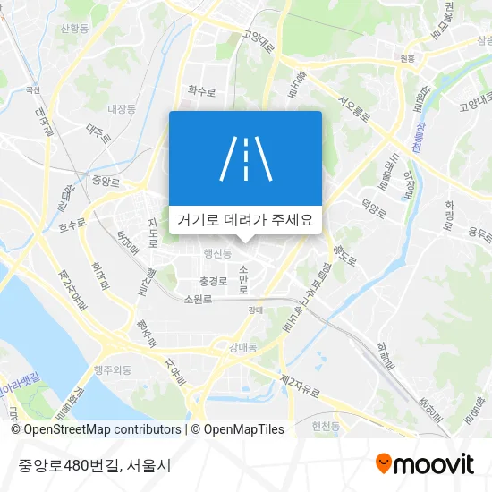 중앙로480번길 지도