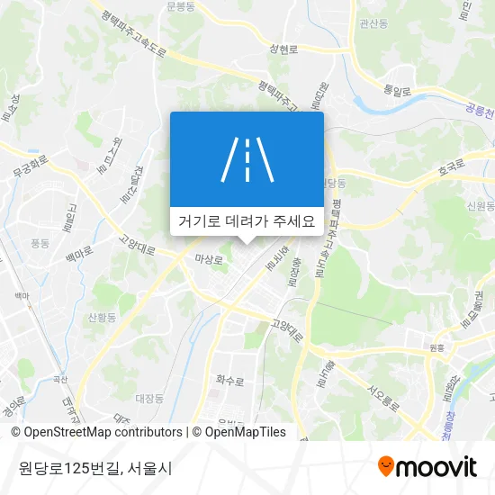 원당로125번길 지도