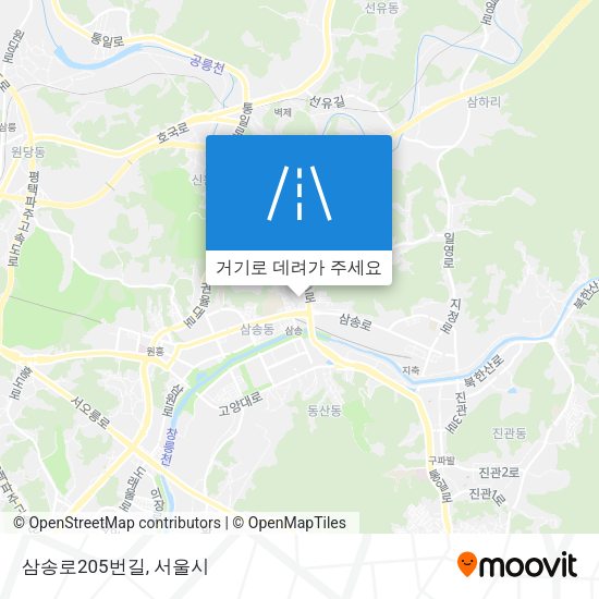 삼송로205번길 지도