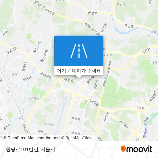 원당로101번길 지도