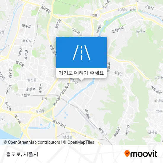 흥도로 지도