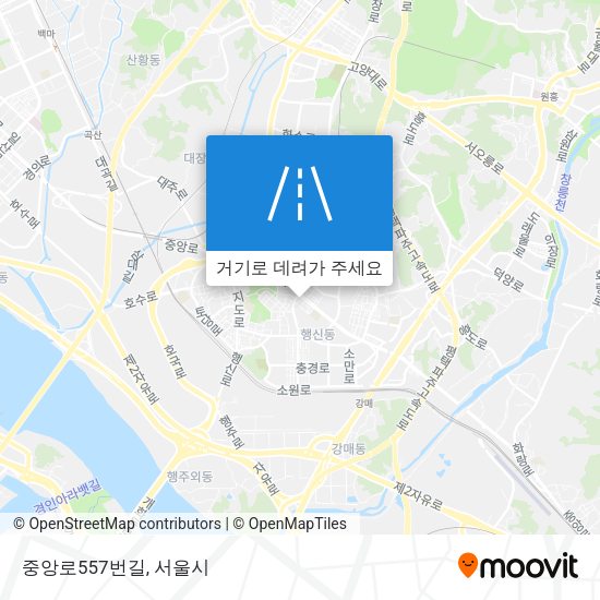 중앙로557번길 지도